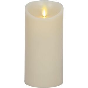 Luminara Flameless Battery Operated LED Candle for Decor, 3.5" x 7", Ivory/Cream
